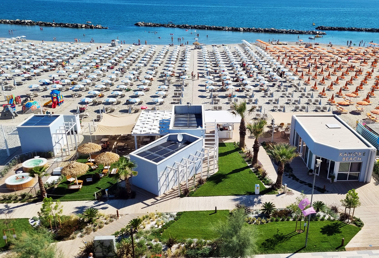 Esempio di applicazione dei plinti di fondazione a Rimini